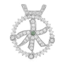 Jewelry of Venusfire Kettenanhaenger Goettin Demeter Waldgrner Brillant-... - £547.49 GBP