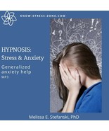 HYPNOSIS: STRESS &amp; Generalized ANXIETY Help MP3; Binaural Beats; Mental ... - £3.19 GBP