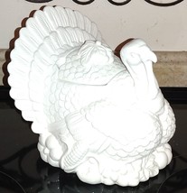 Style-Eyes Baum Bros Turkey Soup Tureen Ceramic &amp; Ladle Thanksgiving Xmas - £39.95 GBP