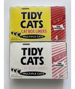 2 Boxes - Purina Tidy Cats Litter Box Liners Tear Resistant - 4 Ct Each - $31.00