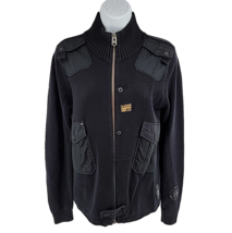 G-star Originals Raw Weston Blan Knit Jacket Size M Black - £33.32 GBP