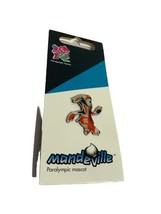 London 2012 Paralympic Mascot Mandeville Logo Pin Badge New - £5.83 GBP