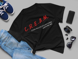 CREAM Adult T-Shirt made of High-Quality Cotton Material - $15.99