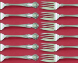 Cambridge by Gorham Sterling Silver Salad Fork Set 12 pieces 6&quot; - £558.13 GBP