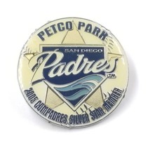 MLB San Diego Padres Petco Park 2005 SD Compadres Silver Star Member Lap... - £7.90 GBP