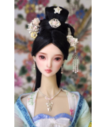 1:6 Chinese Doll Headwear+Necklace Only for 1/6 Scale Doll / Art / Decor... - $23.28