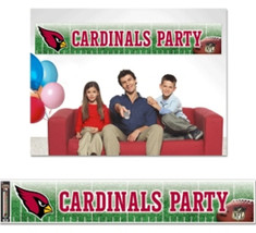Arizona Cardinals Banner 12x65 Party Style CO - $985.61 MXN