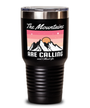 The Mountains are Calling, black Tumbler 30oz. Model 60071  - £23.72 GBP