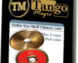 Dollar Size Shell Chinese Coin (Red) by Tango Magic (CH027)  - $31.67