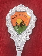 NEW MEXICO SILVER TONE SOUVENIR SPOON MARKED UNION JAPAN - $7.87