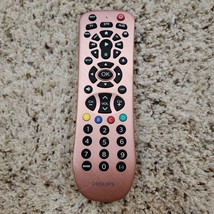 PHILIPS Universal Remote Control TV Coral Pink Samsung Vizio LG Sony Sha... - $10.65