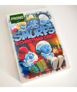 Rare Promo DVD Smurfs A Christmas Carol Cartoon Movie Fun Filled Blue Ch... - £11.95 GBP