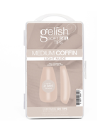 Gelish Soft Gel Nail Tips - Medium Coffin Light Nude, 120 Count - $38.37 CAD