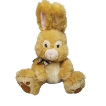 Russ Berrie Bunny Rabbit Plush TOFFEE  Stuffed Animal Toy Ears Up #37302... - £13.41 GBP