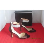 Nina Women&#39;s Dezzie Evening Sandals $99 - US Size 8 M - Chocolate/Crysta... - $47.37 CAD