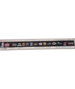 VINTAGE 1994 OFFICIAL WESTERN CONFERENCE 12&quot; PLASTIC RULER NBA Lakers NOS - $13.29 CAD