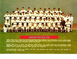 1968 Boston Red Sox 8X10 Team Photo Baseball Picture Mlb - $4.94