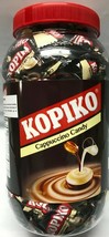 1 Jar, Kopiko Cappuccino Candy or Coffee Candy 28.2 Oz Bulk 200 Pieces of Candy - £13.63 GBP
