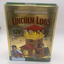 The Original Lincoln Logs Frontier Junction Building Set 100 Pcs Complet... - £31.51 GBP