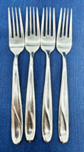 Reed Barton Edgartown Dinner Fork Glossy Set of 4 Stainless Steel Korea ... - $29.44