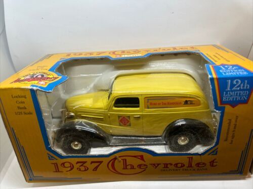 HOME HARDWARE  1937 Chevrolet Delivery Truck Coin Bank  1/25 Scale - $29.69