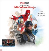 Marvel Studios: The Art of Ryan Meinerding 2026 Cinematic Wall Calendar  - $297.04 MXN