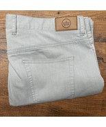 Peter Millar $175 Crown Crafted Mens 38 Performance 5 Pocket MS20B20 Gol... - $75.15 CAD