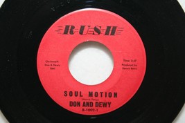 Doug &amp; Dewy (Dewey) Soul Motion / Stretchin&#39; Out 45 Rush Electric Violin Blues - £27.45 GBP