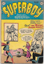 Superboy Comic Book #22 DC Comics 1952 VERY GOOD - £88.74 GBP