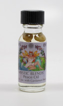 Peace, Sun&#39;s Eye Mystic Blends Oils, 1/2 Ounce Bottle - £13.83 GBP