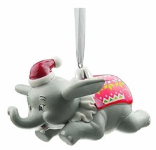 Disney Dumbo with Santa Hat and Ugly Christmas Sweater - Ceramic Ornament - £30.97 GBP