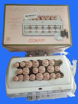 Conair Waves &amp; Volume Jumbo Ceramic Hot 20 Rollers Fast Heat for All Hai... - $34.99