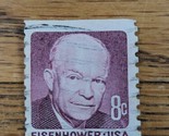 US Stamp Dwight D Eisenhower 8c Used 1402 - £0.73 GBP