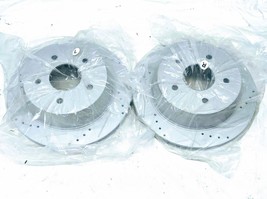 For 1998-2005 Chevrolet Blazer Front Rear Brake Rotors Drill Slot Ceramic Pads - £106.14 GBP