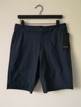 Nwt Lululemon Trnv Navy Blue Commission Shorts Relaxed 11&quot; Men&#39;s 31 - £64.84 GBP