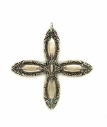 Vintage Sterling Silver Sign Towle Repousse Carved Ornate Maltese Cross ... - $1,763.04 MXN