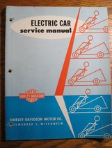 1963 1964 1965 Harley Davidson Electric Car Golf Cart Service Manual, Orig - $54.45