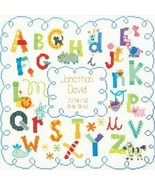 Dimensions Alphabet Birth Record Baby Hugs Counted Cross Stitch Kit 70-7... - £13.36 GBP