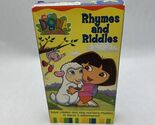 Dora the Explorer - Rhymes and Riddles - VHS (2003, Nickelodeon Junior) - $8.97