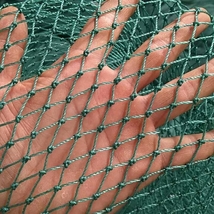 Green Mesh 1x1cm Customize Hand Made Beach seine/ Drag Nets 3m(10Ft) x 2... - $198.00
