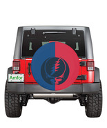 Gratefull dead Jeep land rover Land Cruiser Spare Tire Cover Size 34 inch  - $60.30 CAD