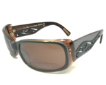 Nicole Miller Collection Sunglasses Baybreeze Fern Clear Brown Gray Gree... - $55.97