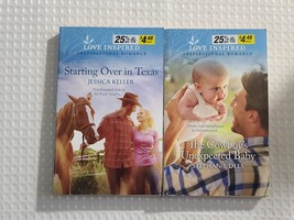 Cowboy&#39;s Unexpected Baby / Starting Over in Texas - Love Inspired (2-Books) - £5.74 GBP