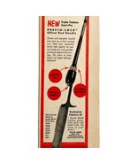 South Bend Presto Lock Fishing Rod 1953 Advertisement Outdoor Sporting D... - £23.62 GBP