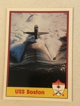 Vintage Operation Desert Shield Trading Cards 1991 #64 USS Boston - £1.55 GBP