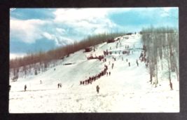 Beautiful Ski Slope Adirondack Mountains New York, NY Dearstyne Postcard c1960s - £3.72 GBP