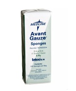 Medline Avant Non-Woven Gauze Sponges, 3&quot; x 3&quot;, 4 Ply, Case of 4000 - NO... - £38.65 GBP