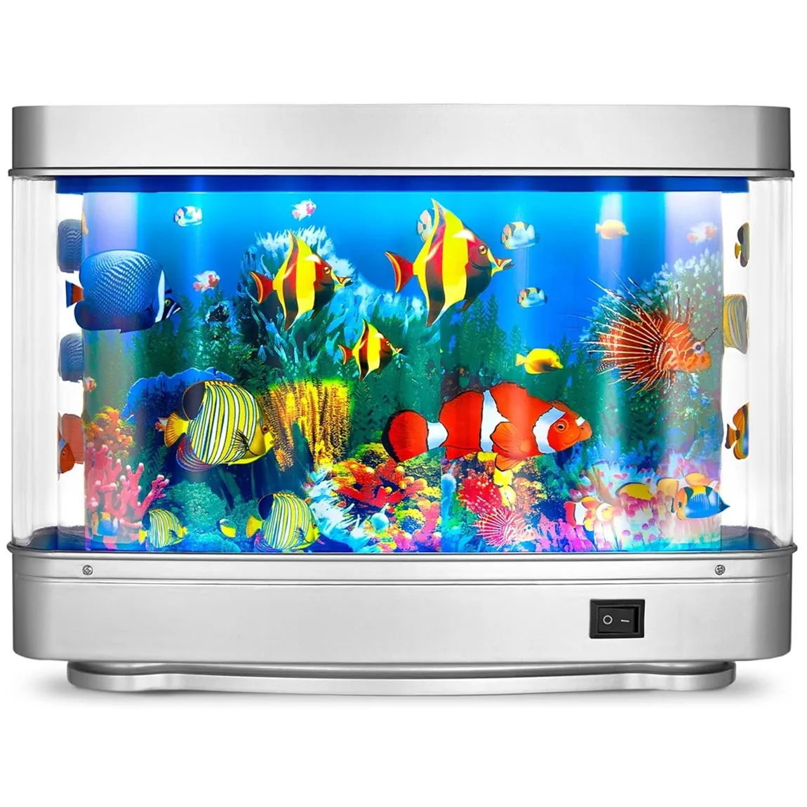 Artificial Tropical Fish Tank Lamp Decorative Sensory Aquarium Table Lamp - $33.23+