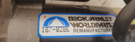 Beck Arnley Remanufactured Starter 187-0286 - £56.81 GBP