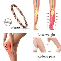 Pure Copper Magnetic Therapy Bracelet with Magnets for Arthritis Pain Relief - £29.44 GBP